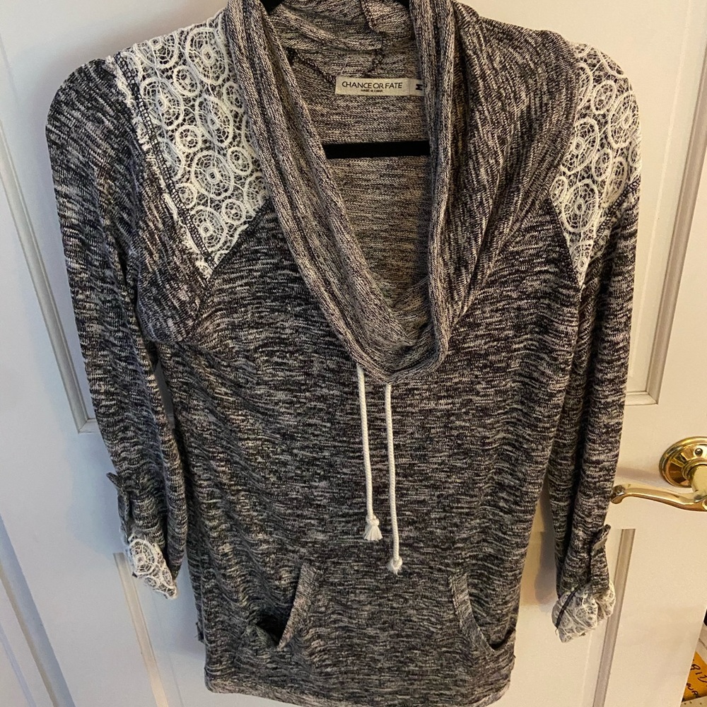 Barely worn super cute and flattering sweater